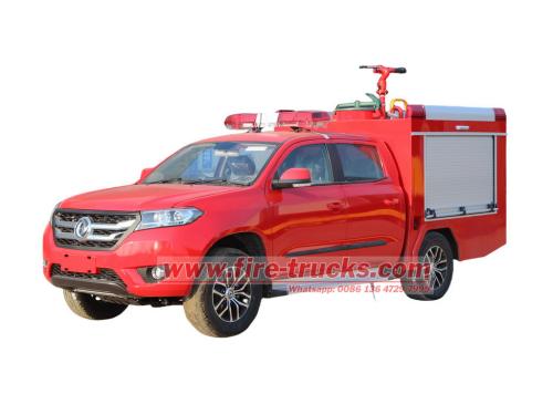 Dongfeng 4WD pickup fire truck for sale