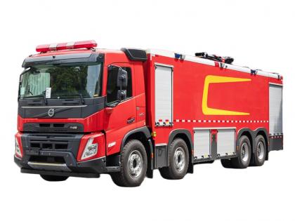 Volvo 8×4 fire fighting truck water foam tanker fire engine