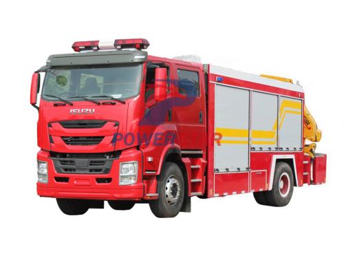 Customized ISUZU giga Resce Fire Engine