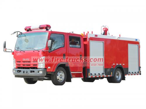 Isuzu KV600 fire fighting truck
