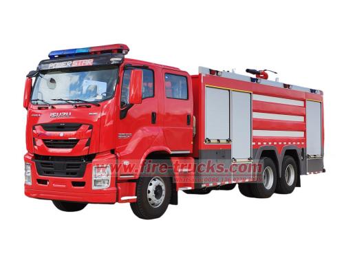 ISUZU GIGA 6×4 fire engine for sale