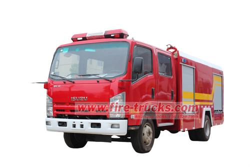 Isuzu ELF police fire rescue truck
