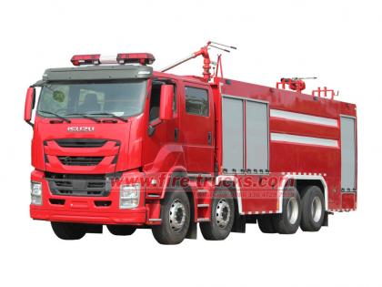 ISUZU GIGA 8×4 dry powder fire engine