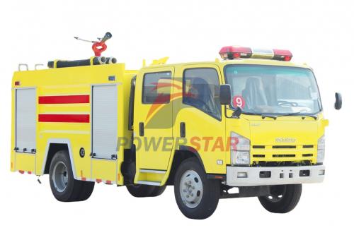 Police Rescue water foam Fire Trucks