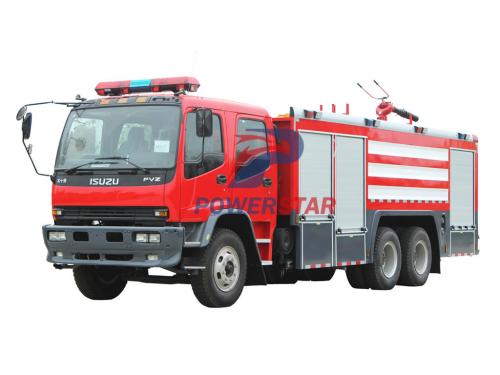Japan Isuzu Foam Fire Fighting Vehicles