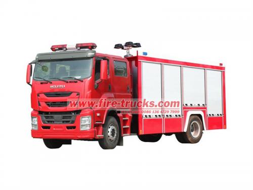 ISUZU GIGA 380HP fire rescue lighting truck