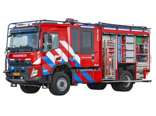 custom goverment surplus firefighting truck