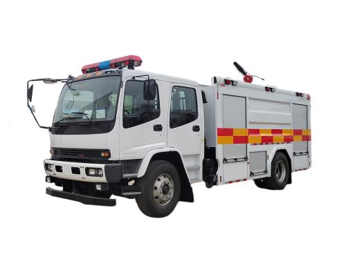 ISUZU FTR water foam fire truck