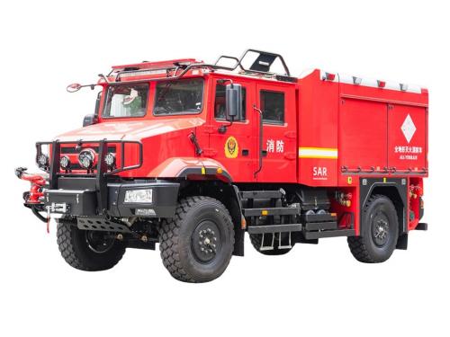 FAW All Terrain fire fighting truck offroad fire apparatus