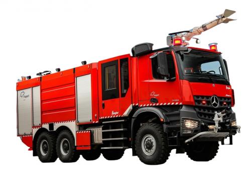 Germany benz 3345 fire protection truck