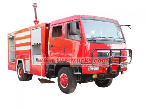 Brand new Fire Fighting Vehicle for Uganda Police Force
