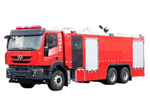 Hongyan IVECO 6x4 foam fire fighting truck