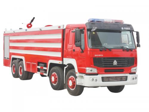 HOWO factory 25-Ton Foam Fire Fighting Truck