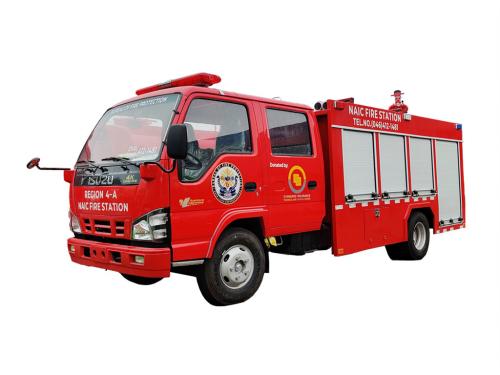ISUZU NKR mini tanker fire truck