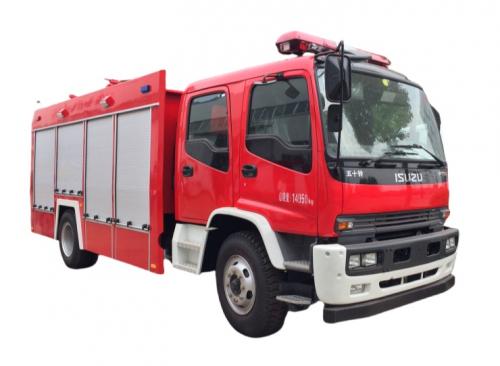 2025 new Isuzu fire fighting truck price