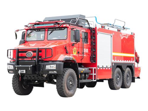 FAW All Terrain fire rescue truck factory firefighting equipment