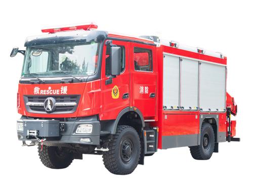 BEIBEN 4x4 All Terrain fire rescue truck 1929 fire engine