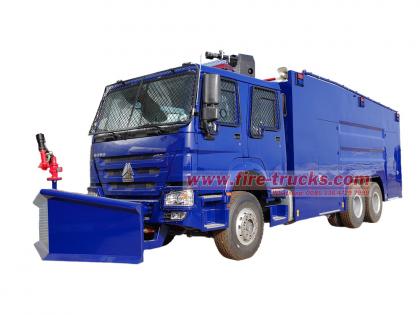 HOWO armored crowd control riot truck