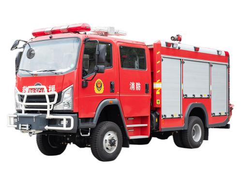 HOWO 4x4 All Terrain offroad fire apparatus
