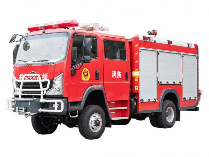 HOWO 4x4 All Terrain offroad fire apparatus