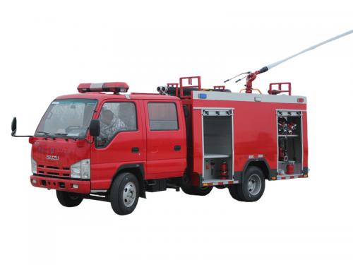 ISUZU NKR mini foam fire engine