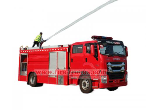 Isuzu GIGA water tank fire engine
