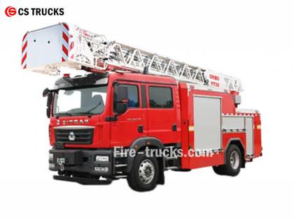 HOWO Emergency Rescue Fire Fighting Truck