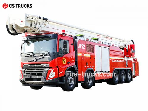72 Meter Aerial Ladder Fire Fighting Foam Fire Truck