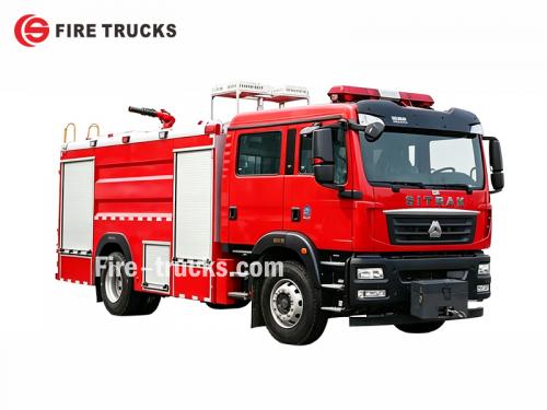 SITRAK HOWO Wildland Fire Truck Mongolia