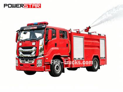 Powerstar Isuzu 240 HP Emergency Fire Pumper
