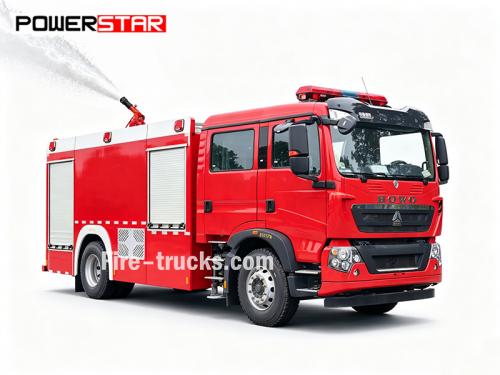 SINOTRUK HOWO TX Truck Mounted Foam Fire Tanker