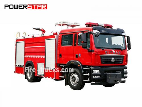 SITRAK HOWO Wildland Fire Truck Mongolia