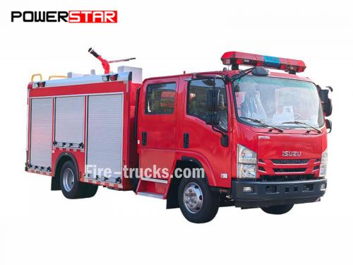 ISUZU NPR 190HP Water Pumper Fire Rescue Truck
