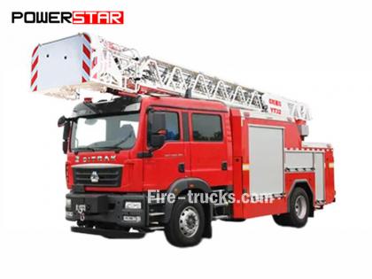 HOWO Emergency Rescue Fire Fighting Truck
