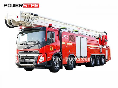 72 Meter Aerial Ladder Fire Fighting Foam Fire Truck
