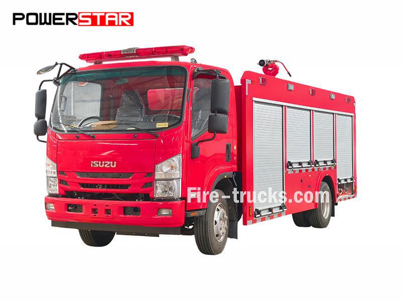 Singapore Custom ISUZU Water Fire Trucks