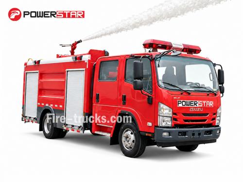 ISUZU 4x2 Compact Urban Rapid Intervention Fire Truck