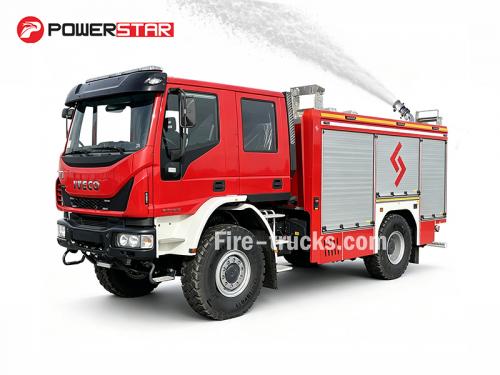 Advanced IVECO 4x4 Fire Pump Vehicles