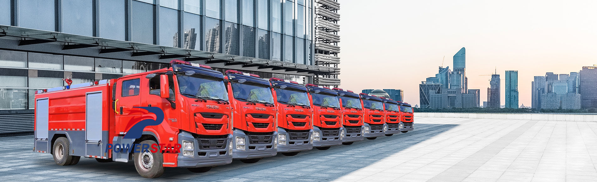 Isuzu FTR fire truck