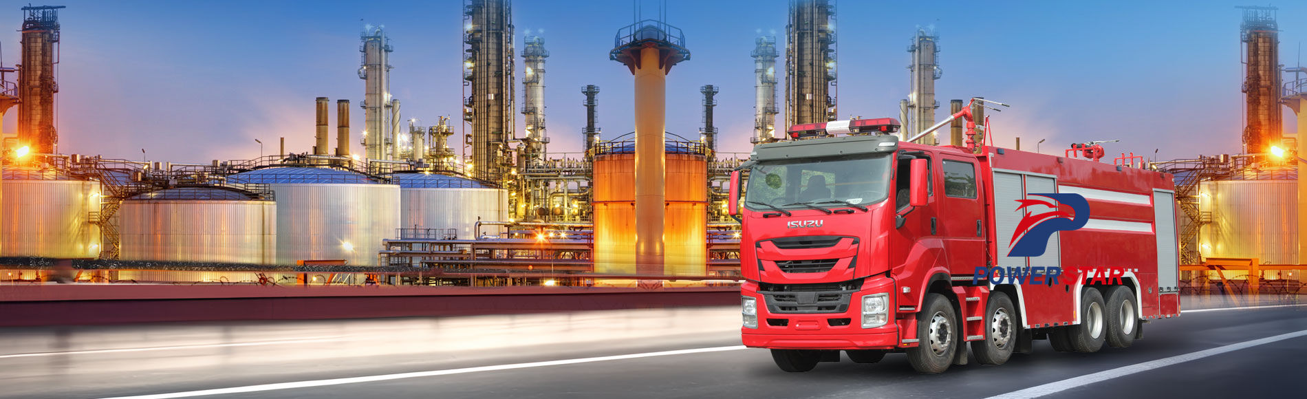 Isuzu giga heavy fire truck