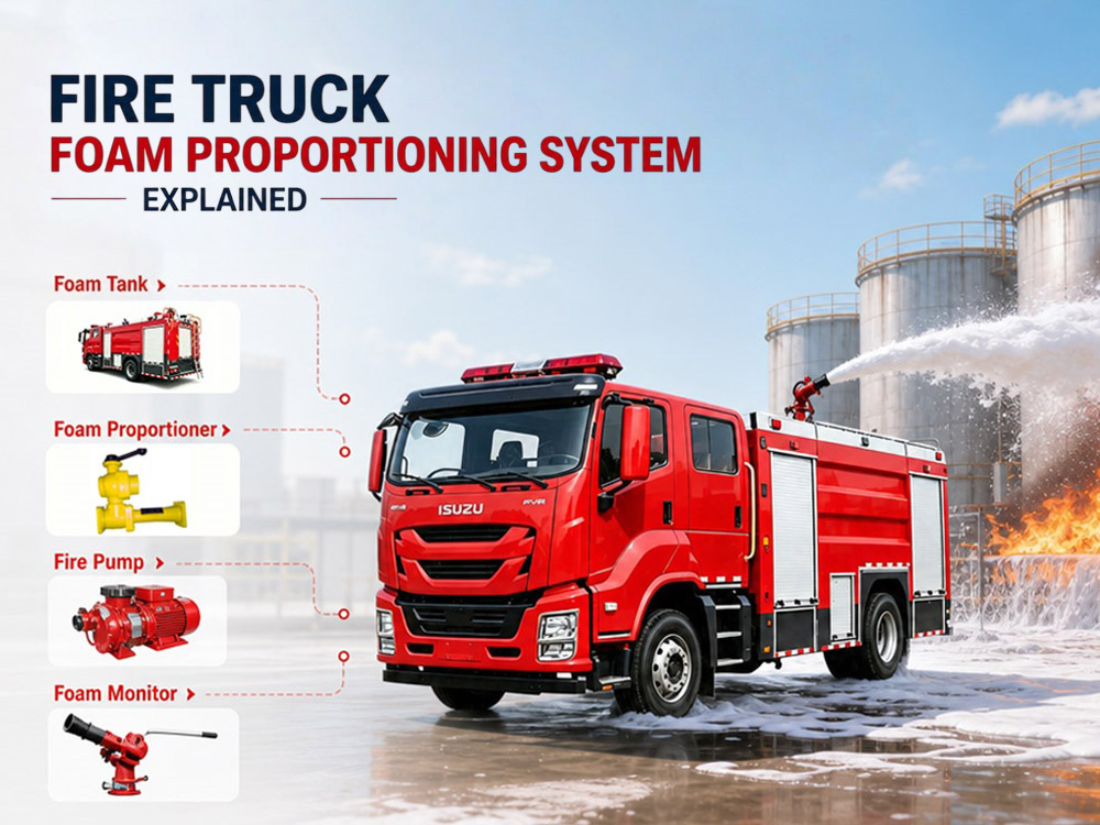 Fire Truck Foam Proportioning System Explained