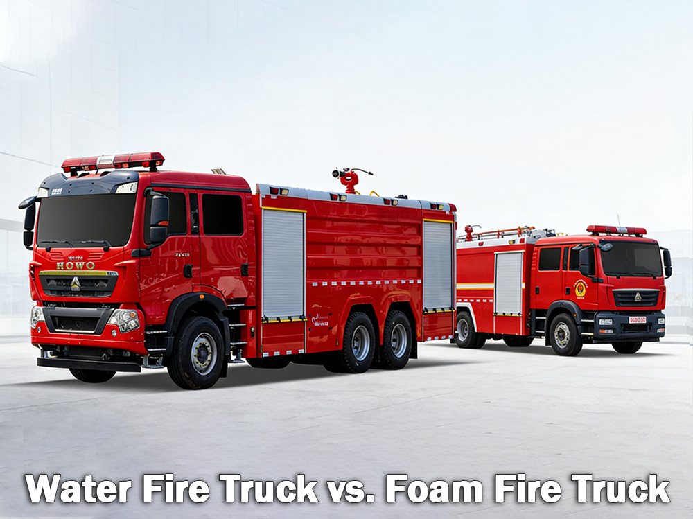 Water Fire Truck vs. Foam Fire Truck: Which One Should You Choose?