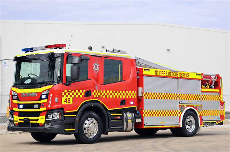 What is the main purpose of aerial ladder fire truck
