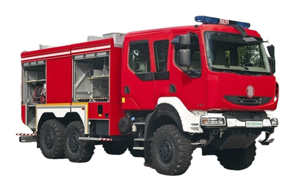 why 6x6 fire truck become popular in municipal department ?