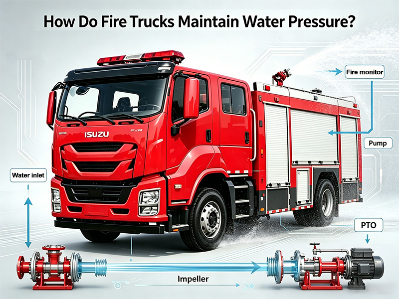 How Do Fire Trucks Maintain Water Pressure?