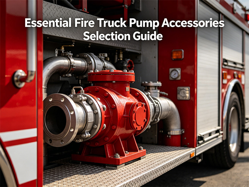 How to Choose Fire Truck Pump Accessories? A Practical Reference