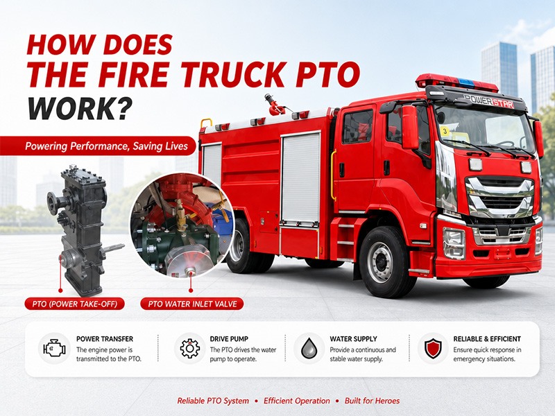 How Does a Fire Truck PTO (Power Take-Off) Work?