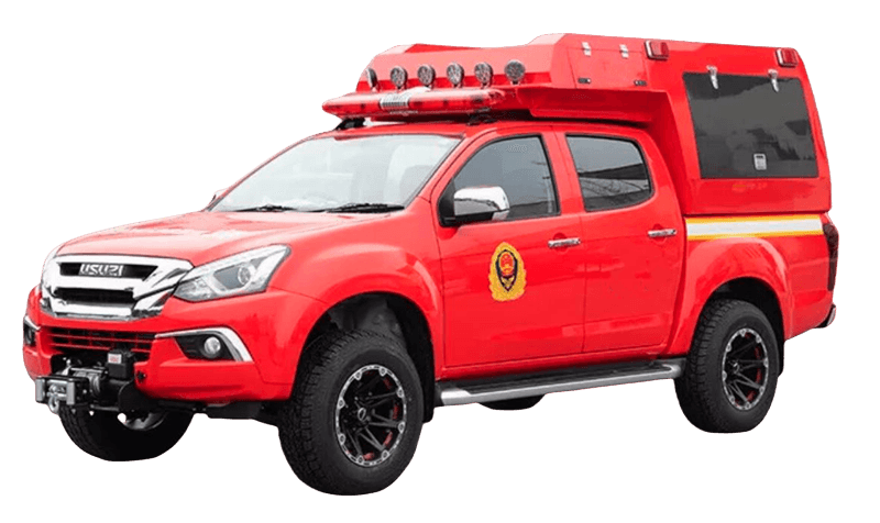 Fire command vehicle