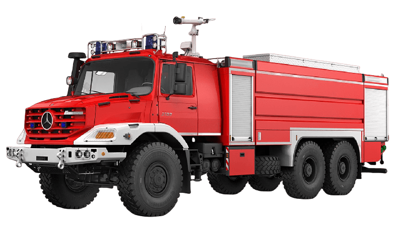 Emergency Rescue Fire Truck