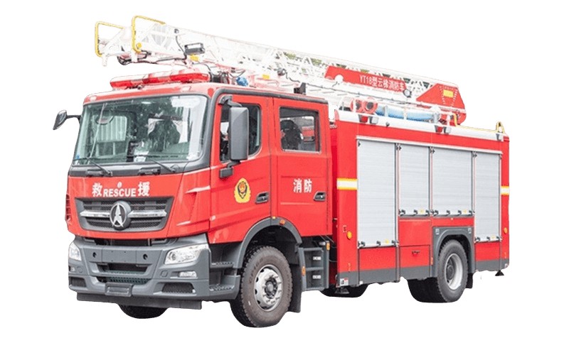 Platform Fire Truck